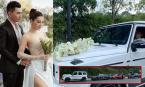 Bóc giá dàn xế hộp trong đám cưới Phương Trinh Jolie: Chú rể lái G63 hơn 13 tỷ, loạt xế hộp đi kèm cũng có giá cao ngất ngưởng