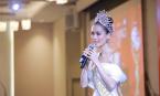 Sau đăng quang Miss Global, Như Vân khóc nức nở khi về nước