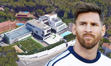 Tại sao máy bay không được bay qua nhà của Messi?